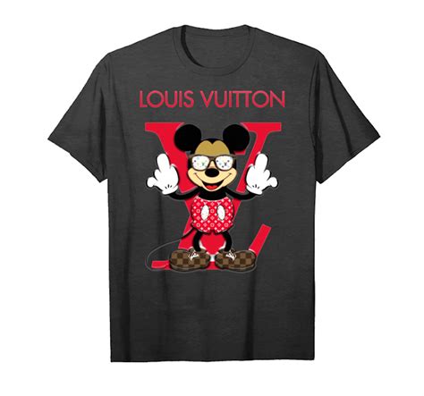 louis vuitton t shirt damen mickey mouse